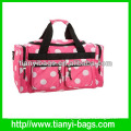 Direct factory polka dot woman travel bag price